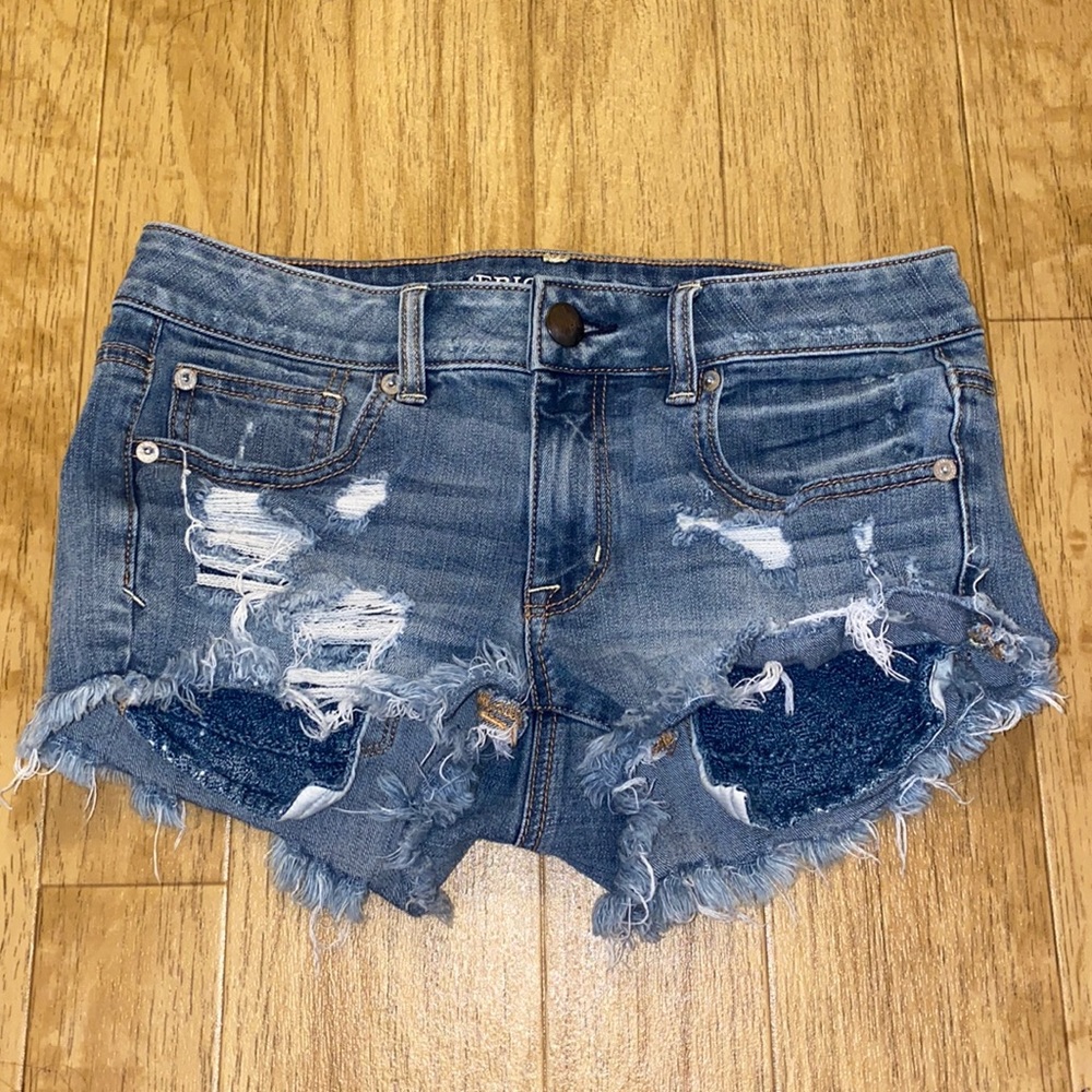 American Eagle Super Stretch Jean Shorts